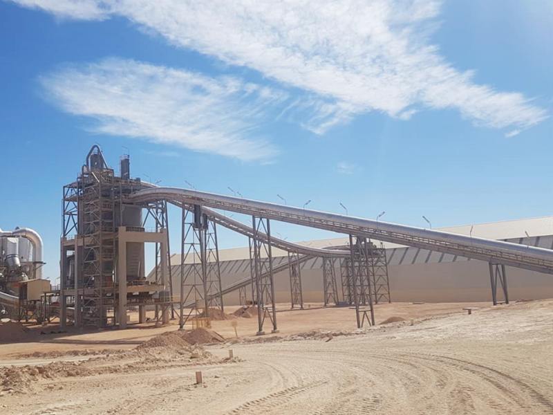 Машина для конвейерной системы цементного завода