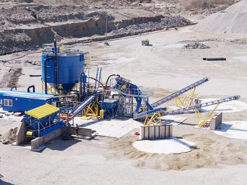 Sand Washing Plant Belt Conveyor