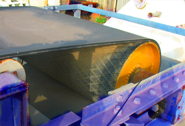 Конвейерный хвостовой шкив