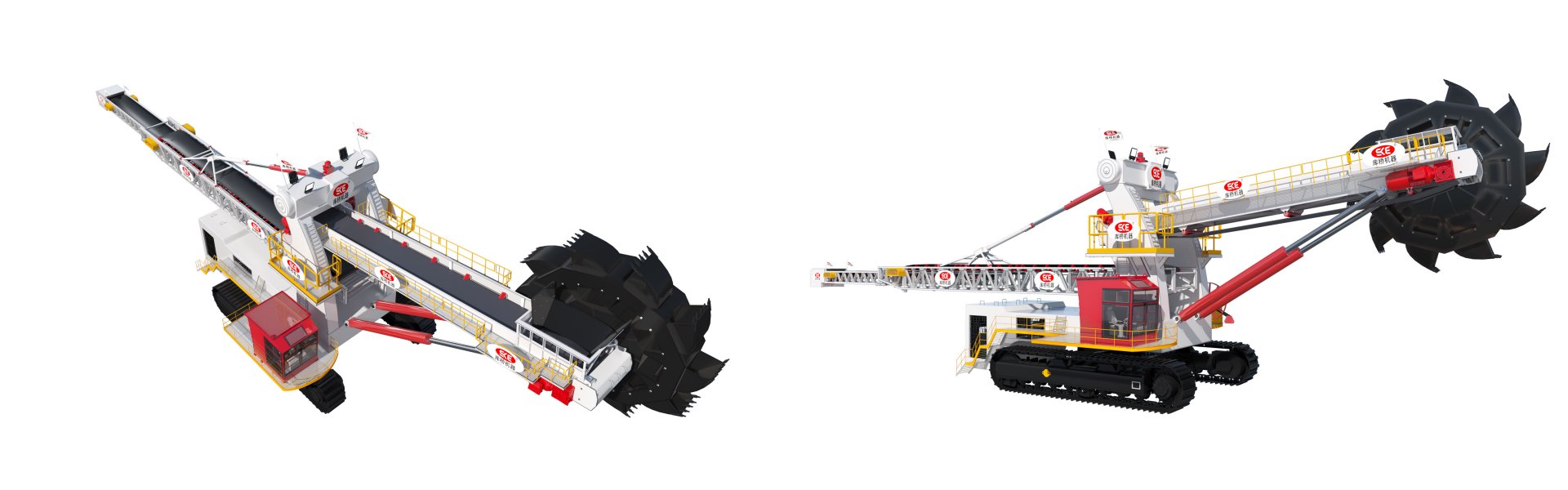 Гусеничный роторный реклаймер