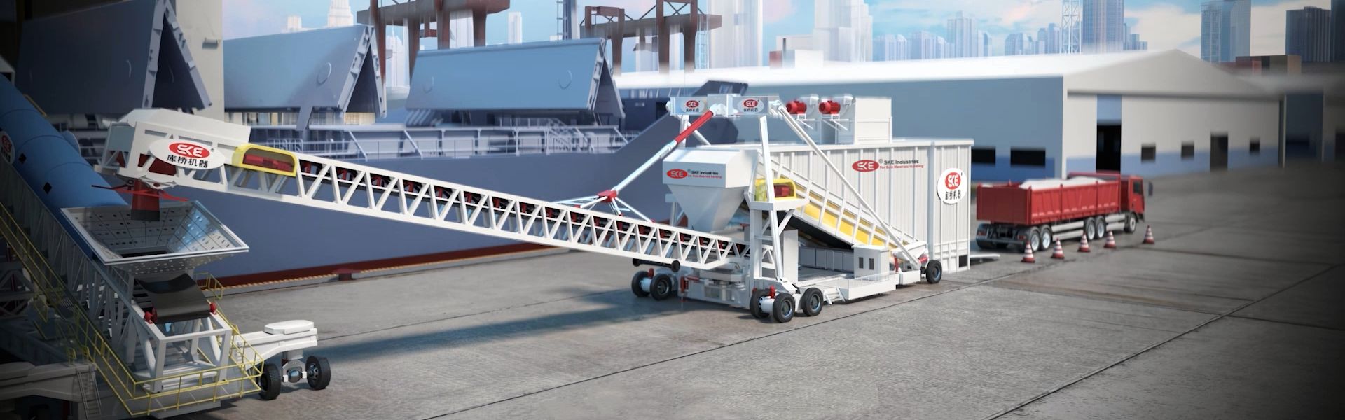 Разгрузчик грузовиков