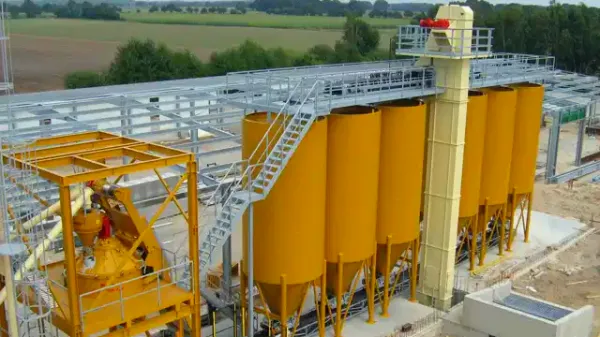 bucket elevator for sand and gravel