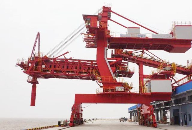 Непрерывный судопогрузочный станок