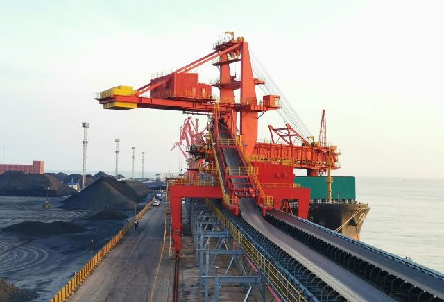 Непрерывный судопогрузочный станок